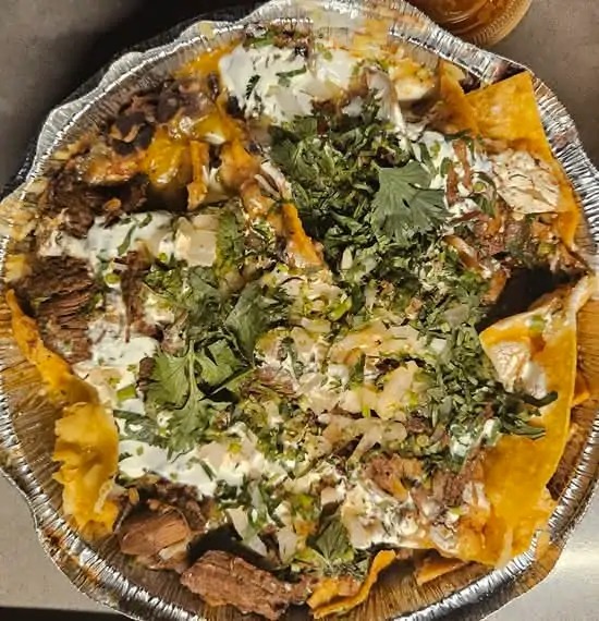 Nachos with Beef Birria