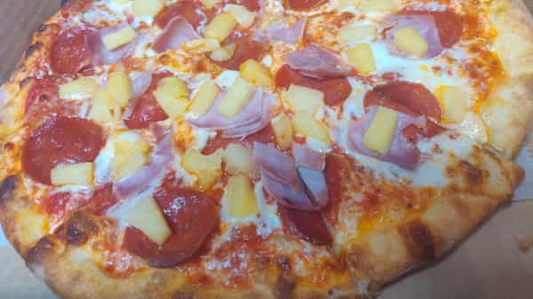 The Works Hawaiian Pizza