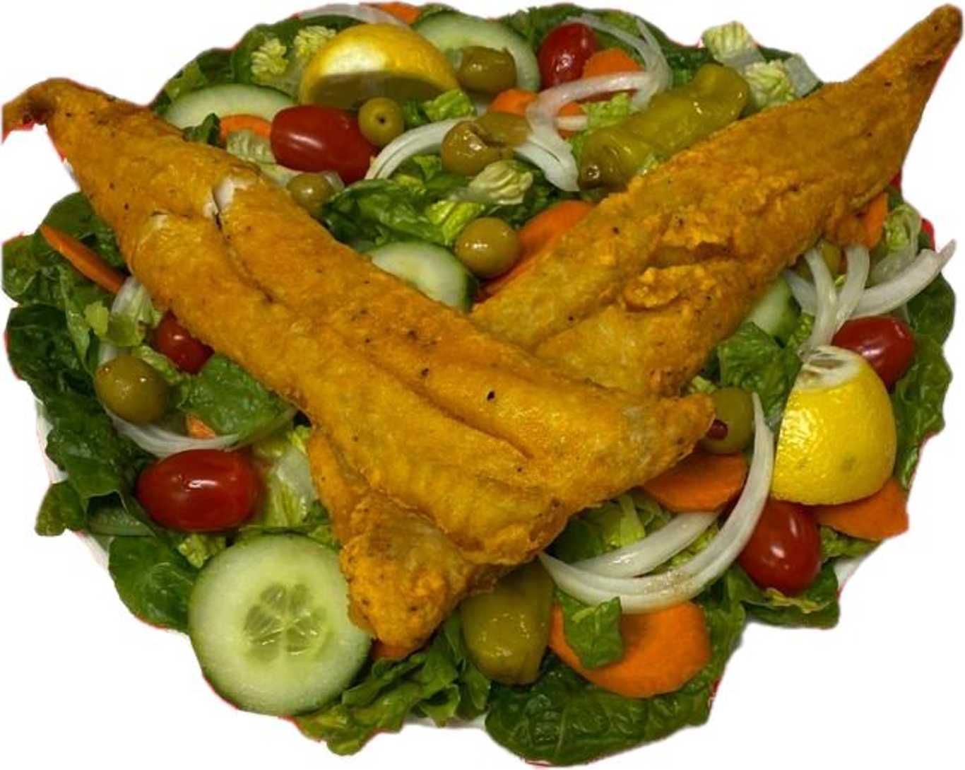 Crown Salad (2 Pcs, Fish)