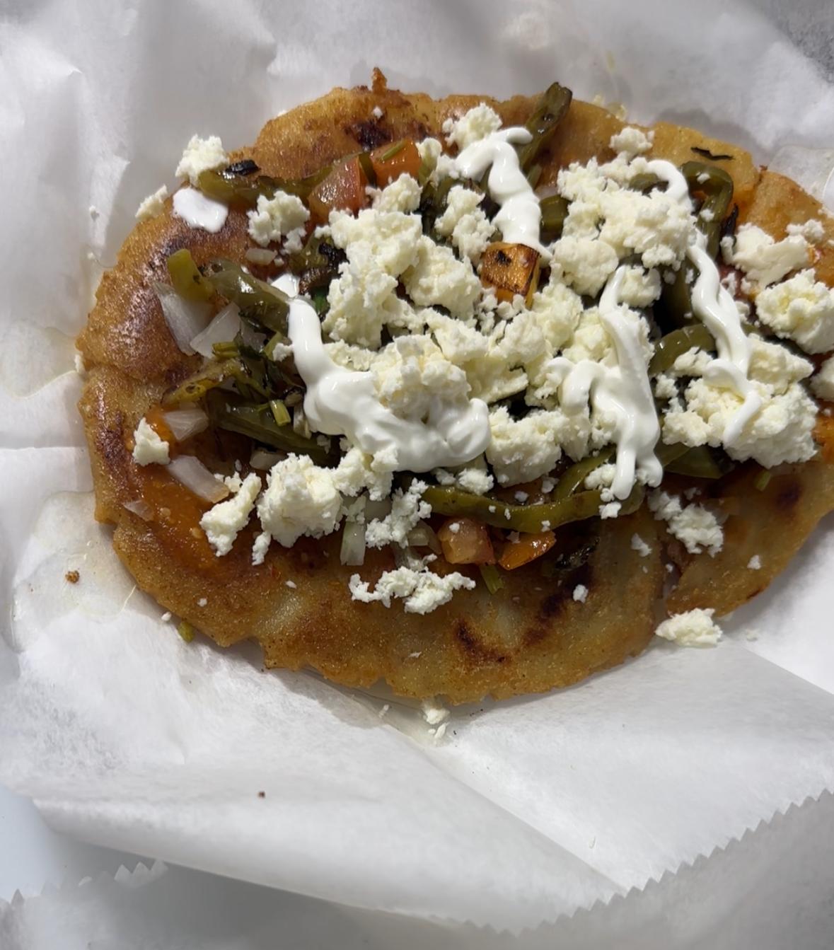 Huaraches No meat only Veggies