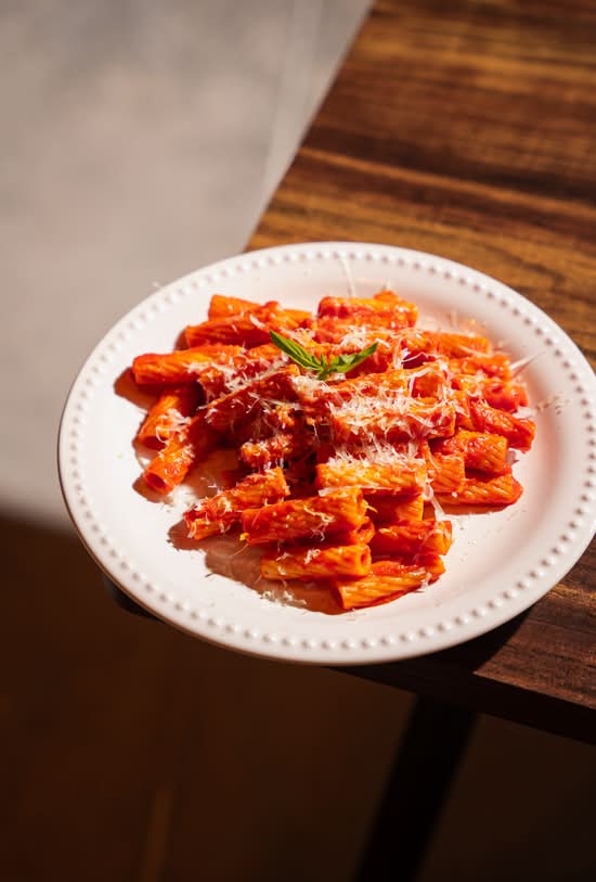 Rigatoni Caramelized Cherry Tomatoes