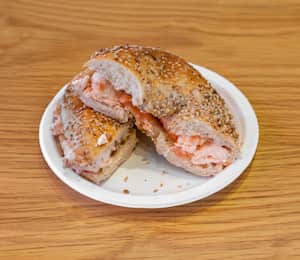 Lox Spread on a Bagel