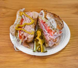 Turkey Breast on a Bagel