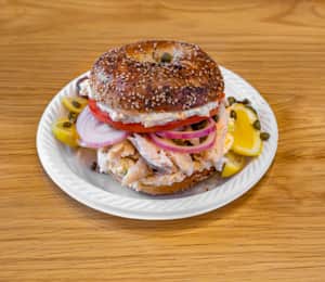 Whitefish on a Bagel