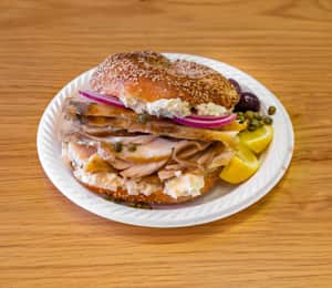 Sturgeon on a Bagel