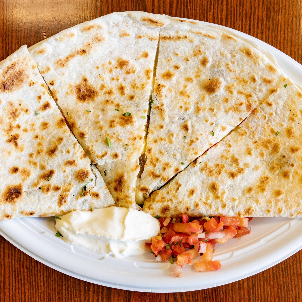 Grilled Chicken Quesadilla