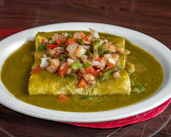 Enchiladas Estrella de Camaron