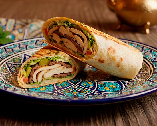 Mix Shawarma Wrap