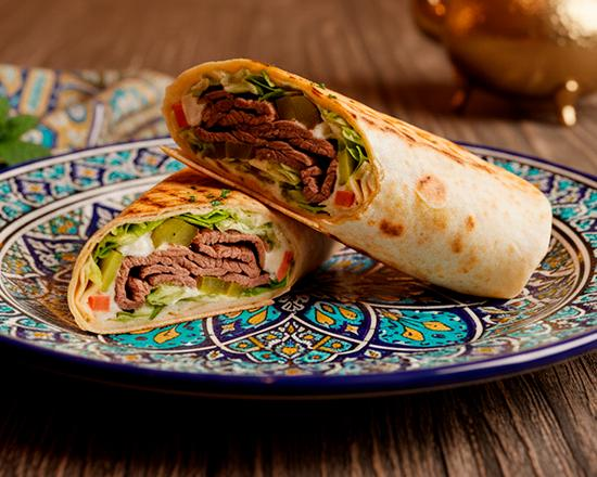 Beef Shawarma Wrap