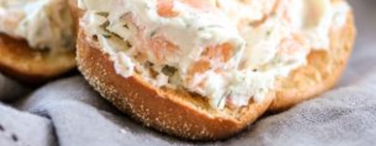 Bagel with Lox Spread