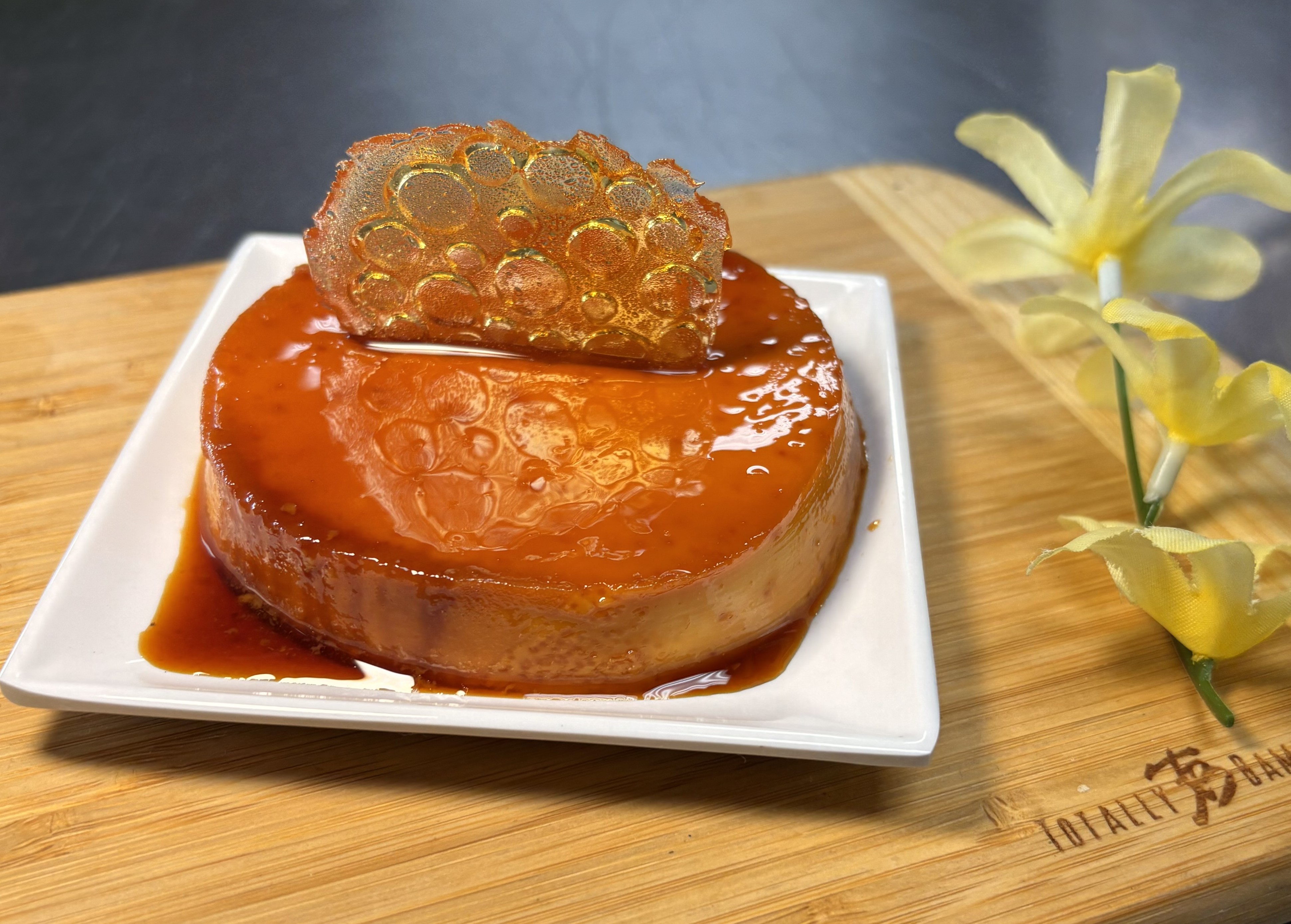 Flan Al estilo de Cubanela
