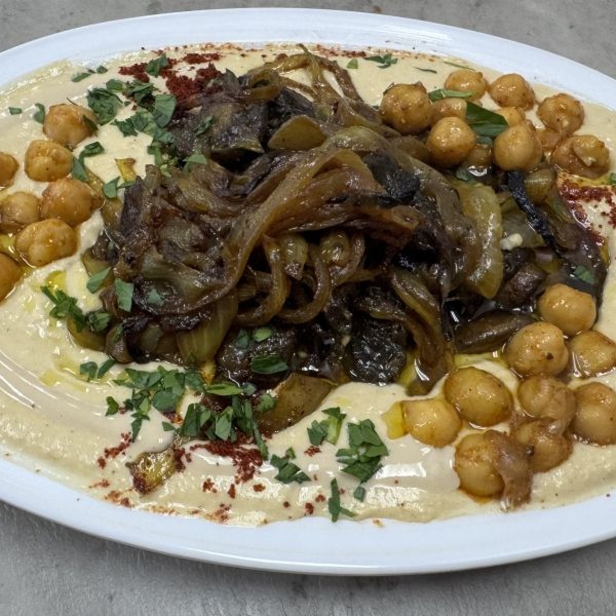 Bowl with Mushroom & Onions (V) (GF)