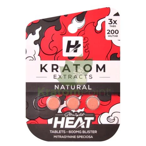 Heat Kratom Extract (3X200mg)