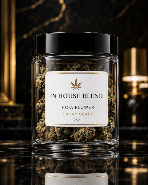 Flower- Luxury 3.5g JAR (IN HOUSE BLEND)
