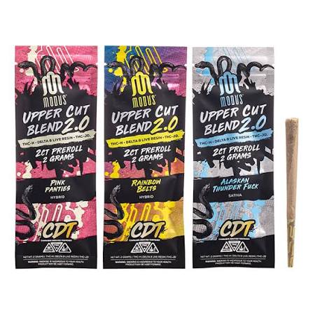 MODUS- UpperCut Blend 2.0 Pre-Rolls (1 Pouch) (2pcs X 2g)