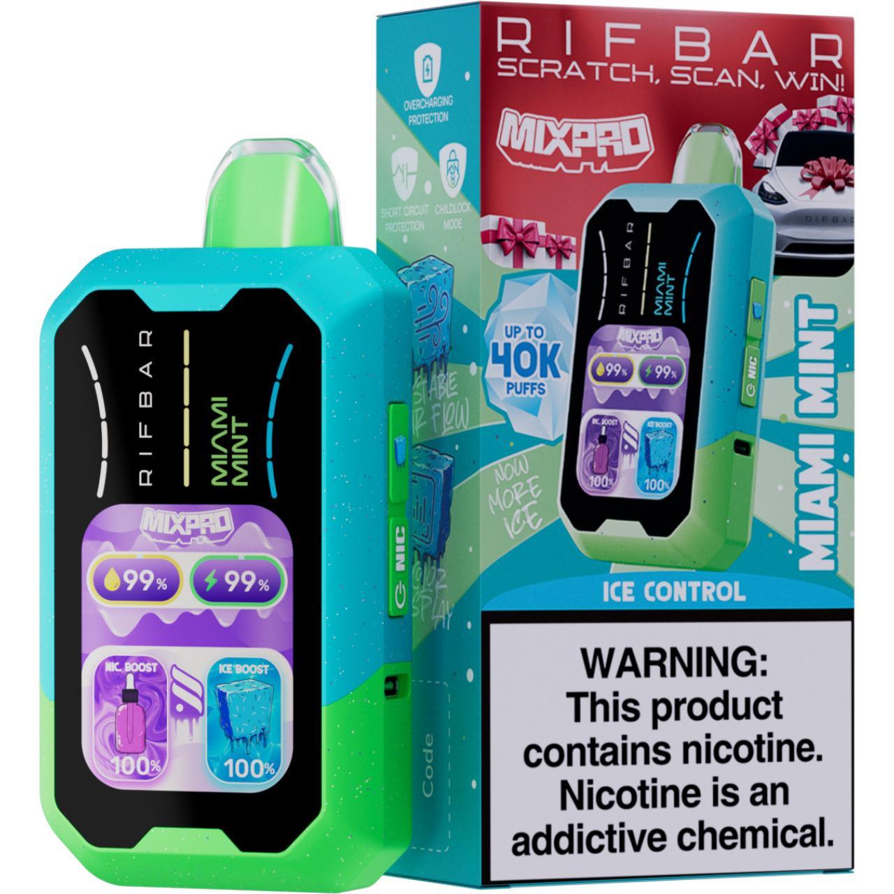 Rif Bar MIX PRO 40K from Smoke Daddy Vape And Smoke Shop Naples in Naples  for delivery and pickup