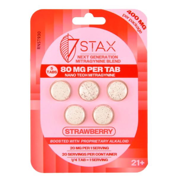 7 Stax Kratom Nano Extract (5X80mg)