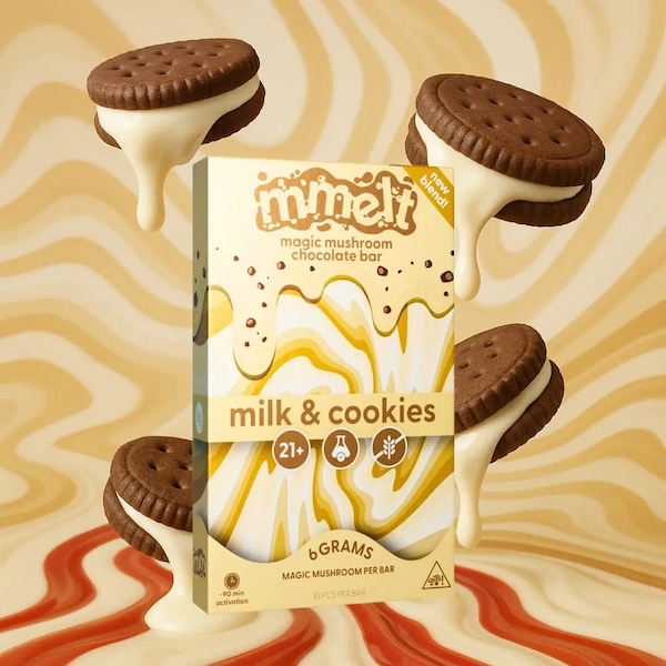 Mmelts Magic Mushroom chocolate Bar 6g