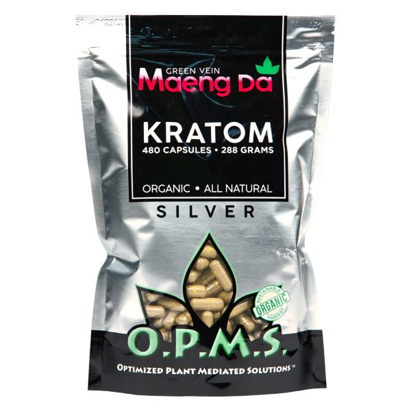 OPMS SILVER GREEN VEIN 480ct Pills