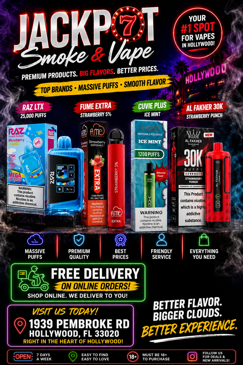 Jackpot Smoke And Vape title image
