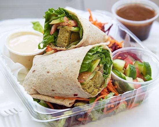Falafel Wrap Salad