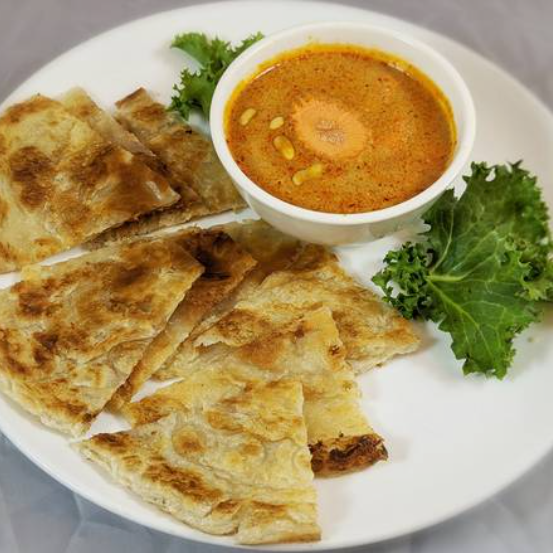 Pancake w. Massaman Curry Dip