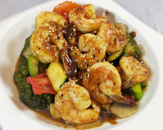 Wild Caught Gulf Shrimp Hibachi