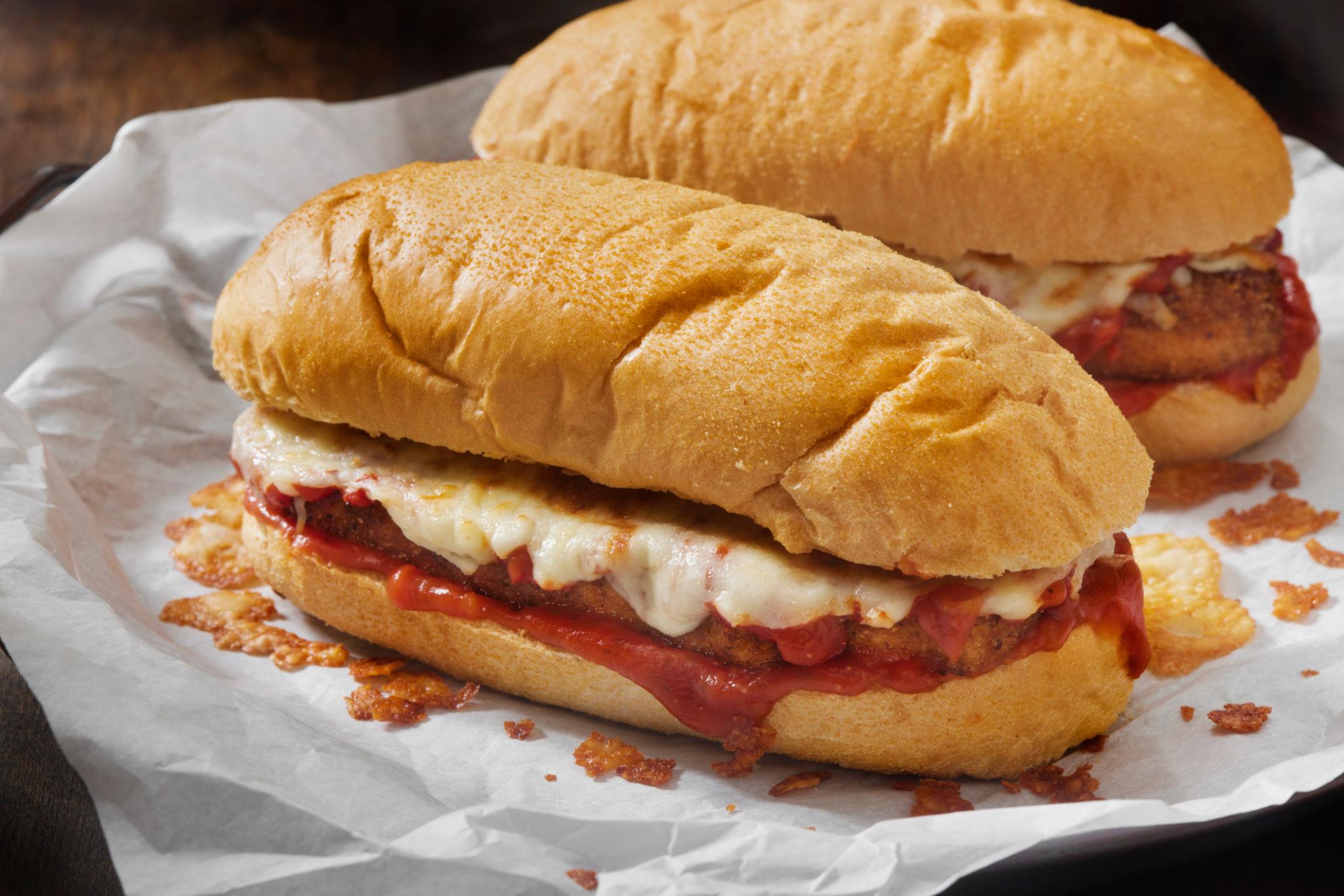 Grilled Chicken & Cheese Sub