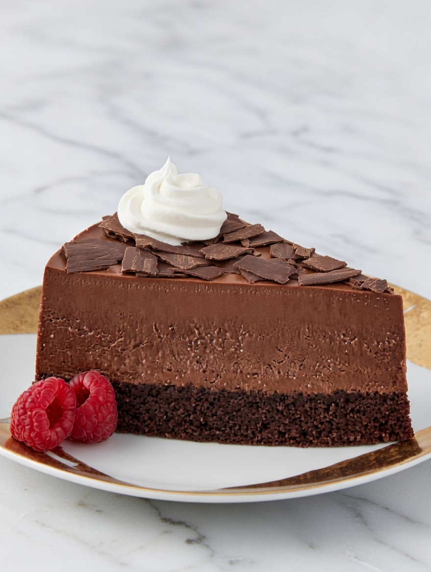Belgian Chocolate Mouse Cake