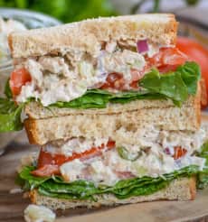 Tuna Salad with Lettuce & Tomato