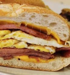 Turkey Egg & Cheese