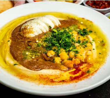 Hummus with Fava Beans