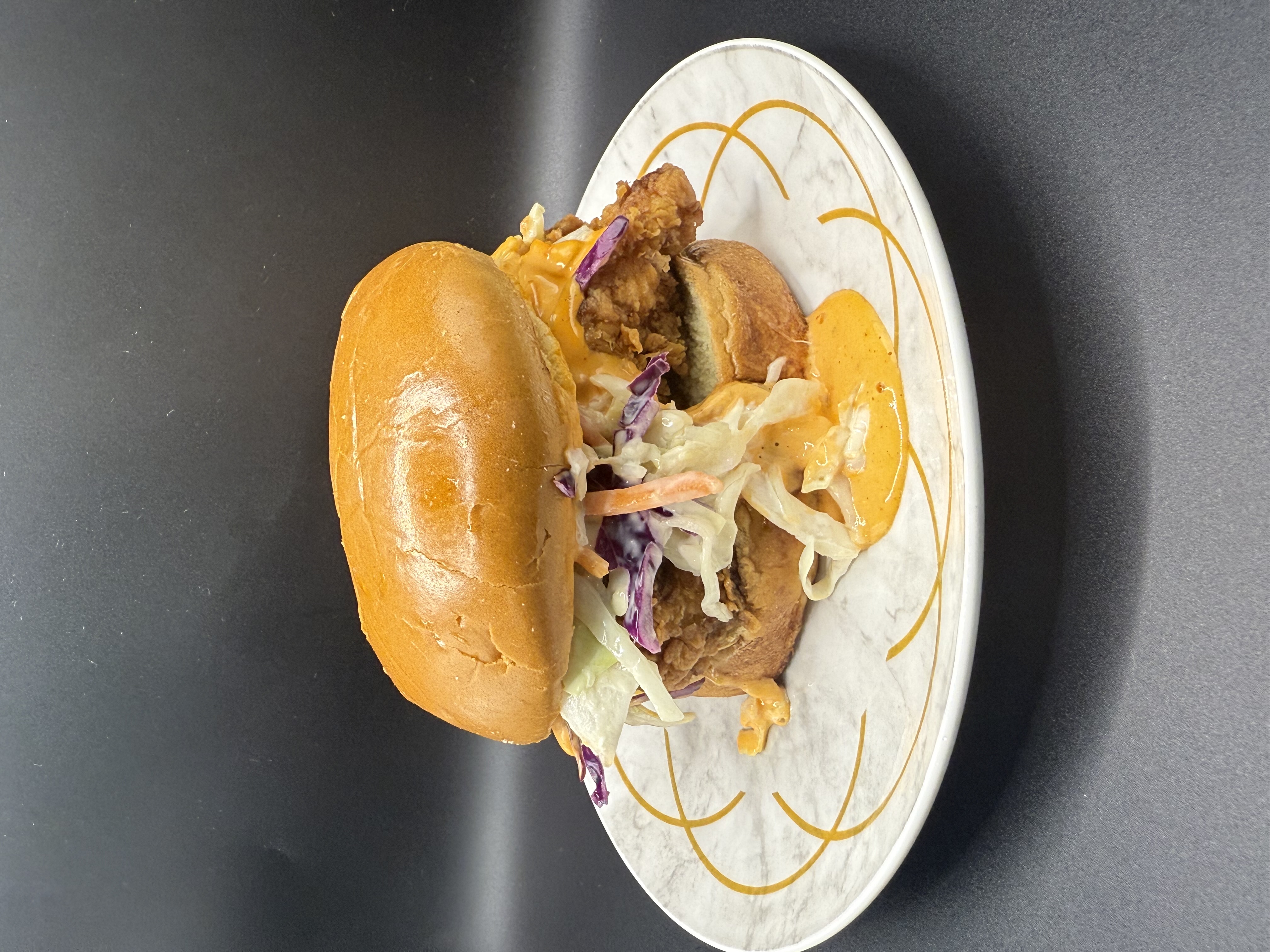 Caribbean Fried Chicken Sandwich w/ Fries