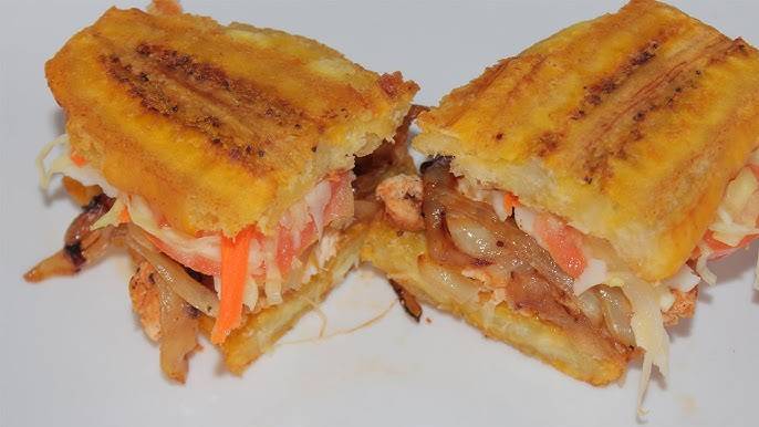 Caribbean Burger Banan Sandwich