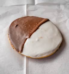 Large Black and White Cookie