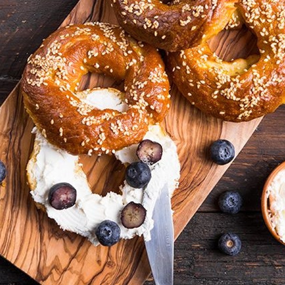Bagel with Flavor Cream Cheese