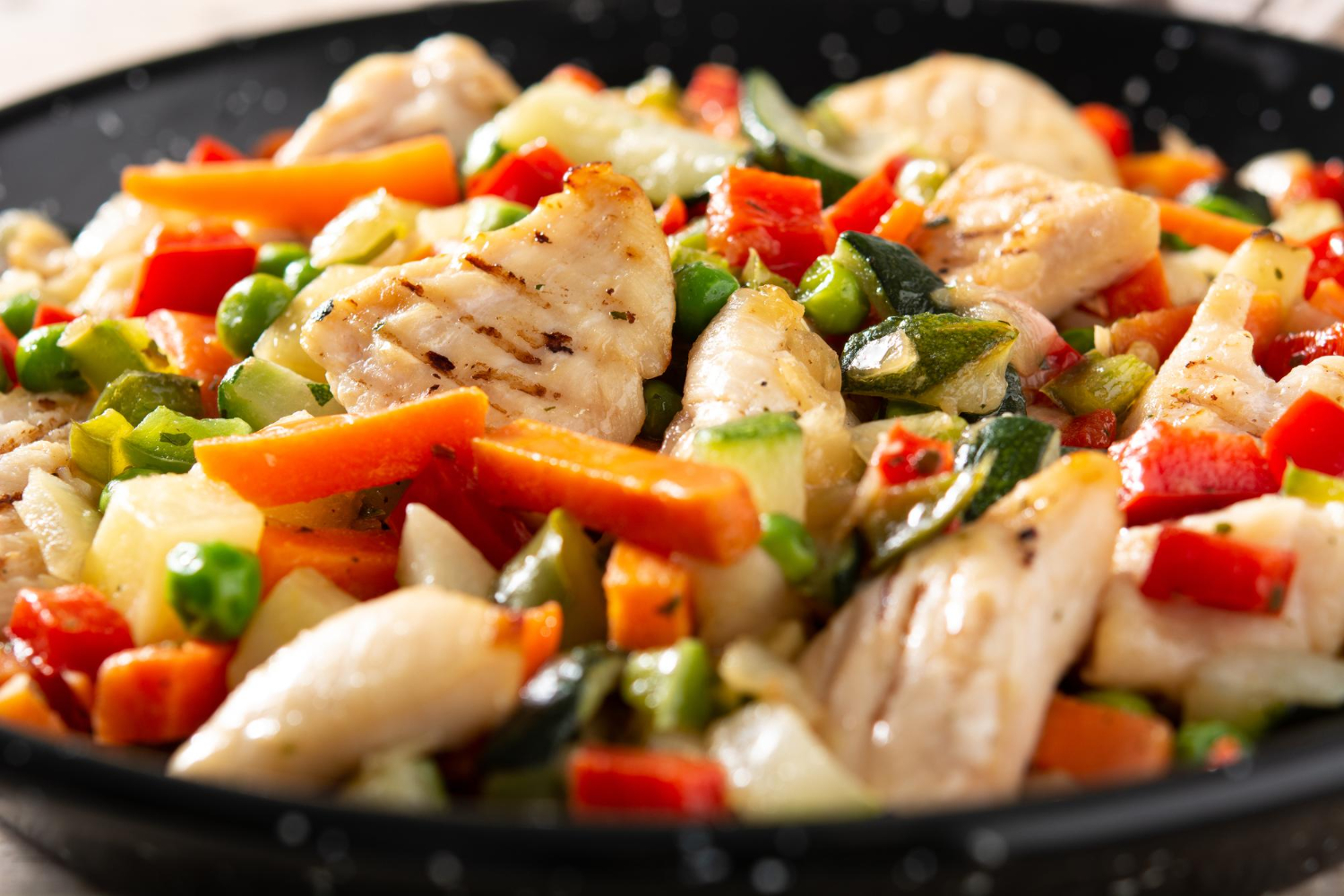Chicken with Mixed Vegetables