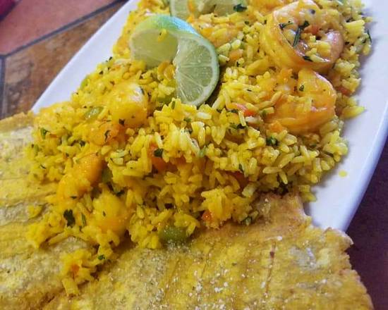 Arroz con Camarones