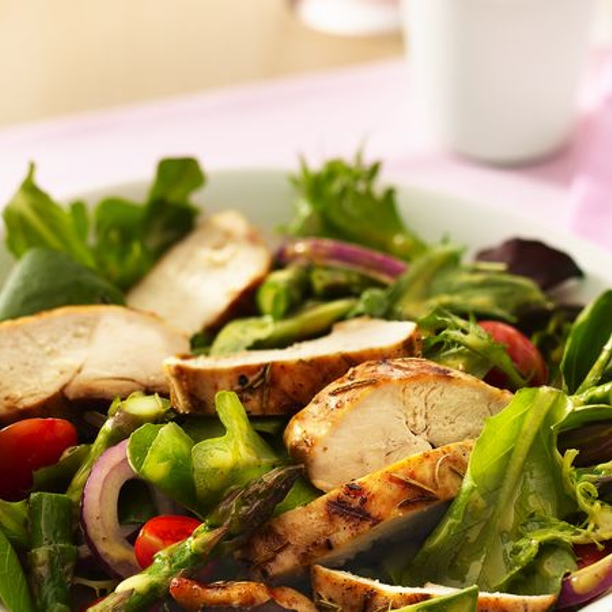 Salad with Grilled Chicken