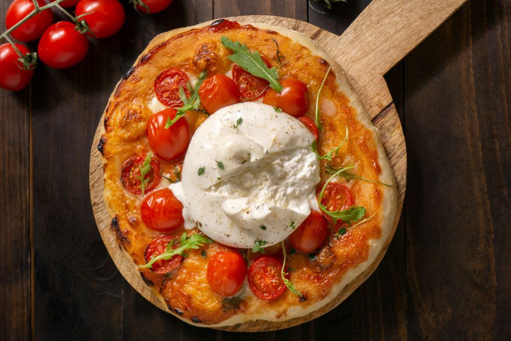 Rustica (Fresh Mozzarella) Pizza