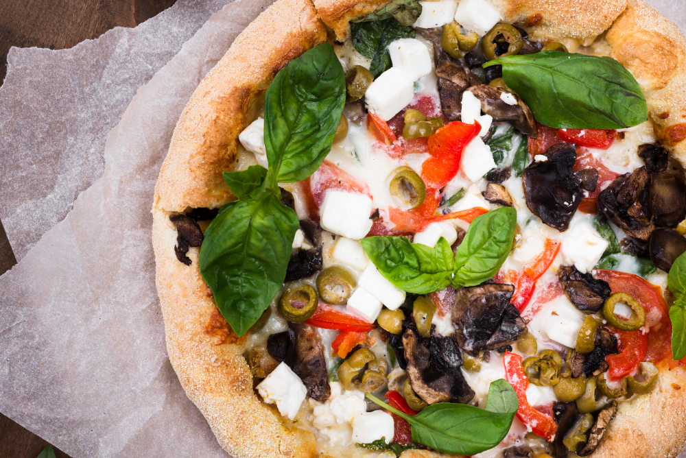 Greek Salad Pizza