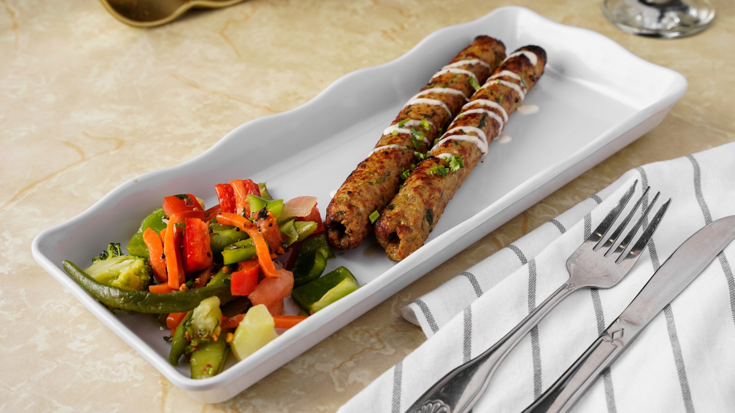 Chicken Seekh Kebab