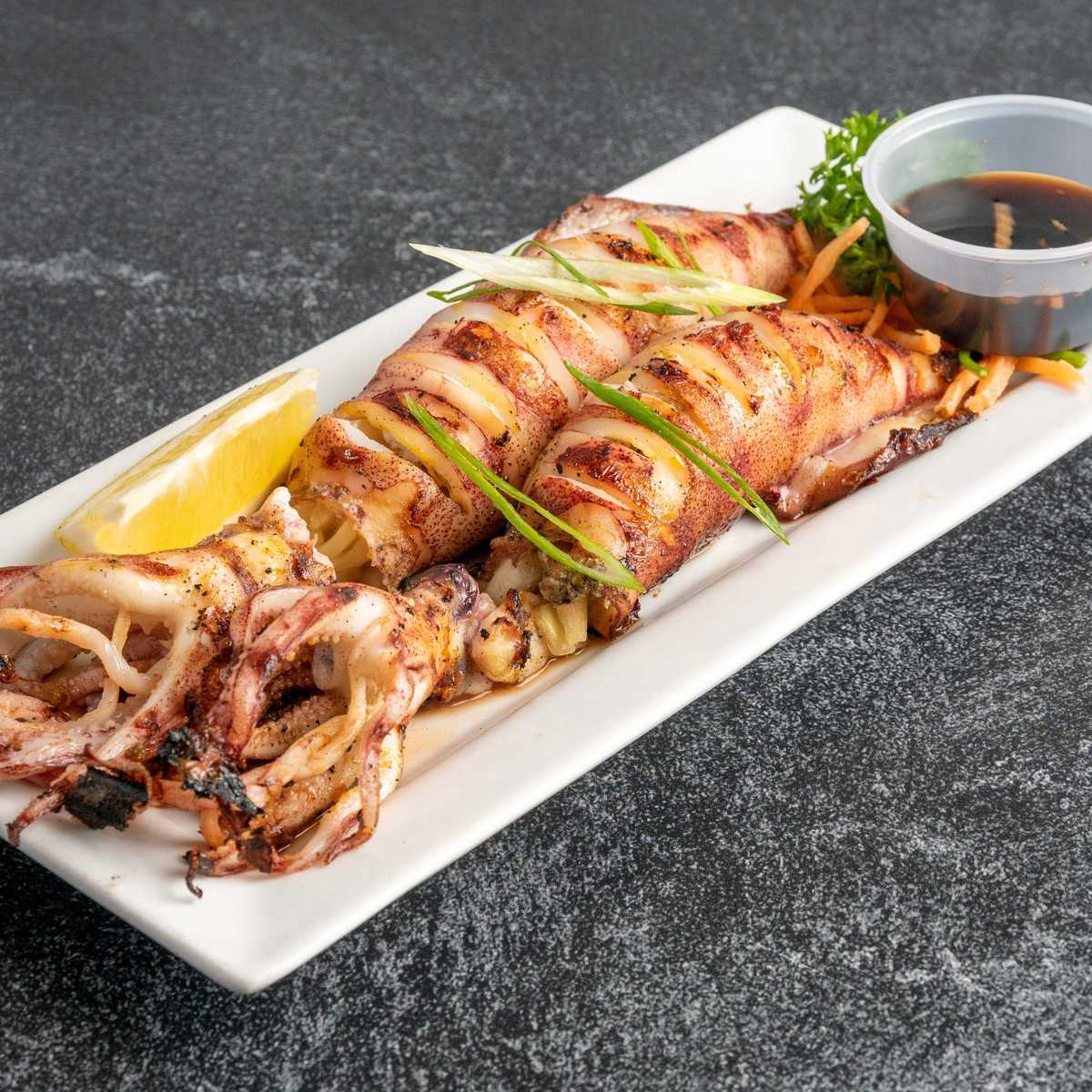 Grilled Pusit