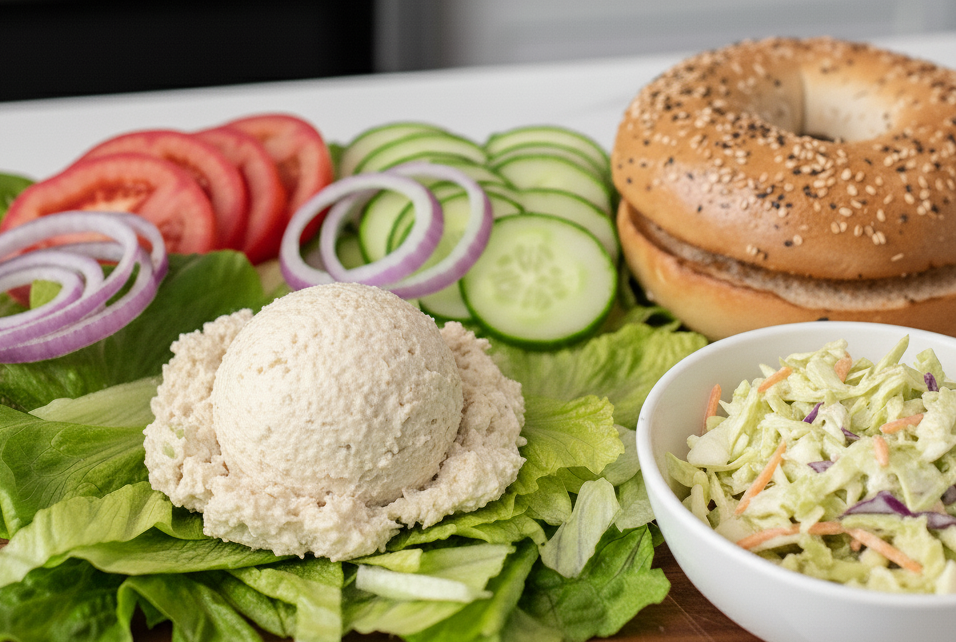 White Fish Salad Platter
