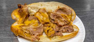 Roast Beef + Cheddar Onion Gravy Hot Sub