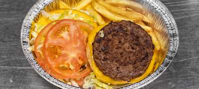 Cheese Burger Deluxe Combo