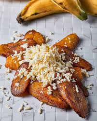Platano Maduro con queso ( Sweet Plantain whit Cheese)