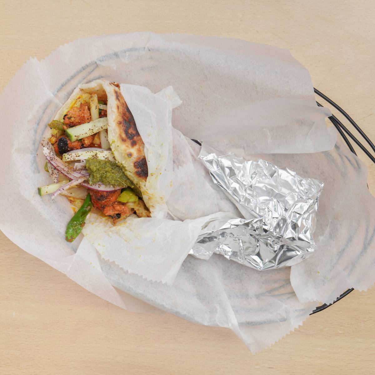 Fusion Kathi Roll
