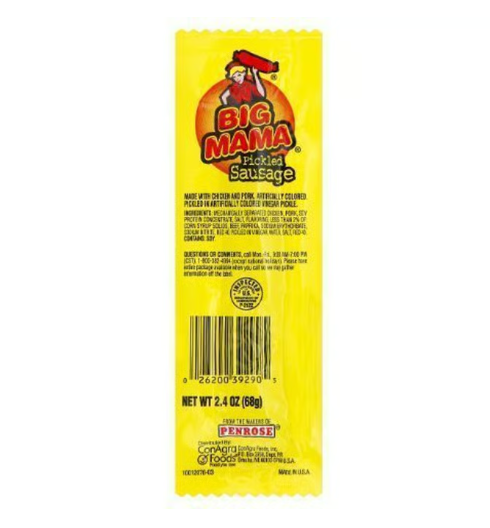 Big Mama Pickled Sausage
