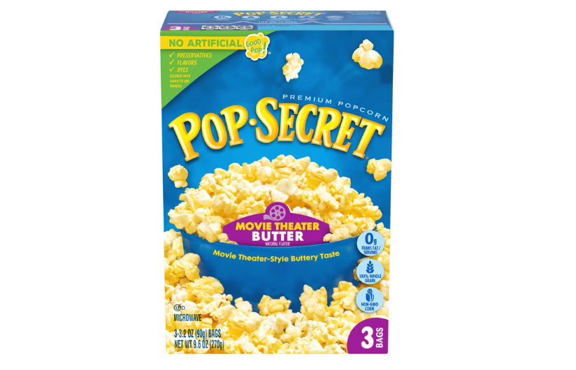 Pop Secret Movie Theater Butter Microwave Popcorn